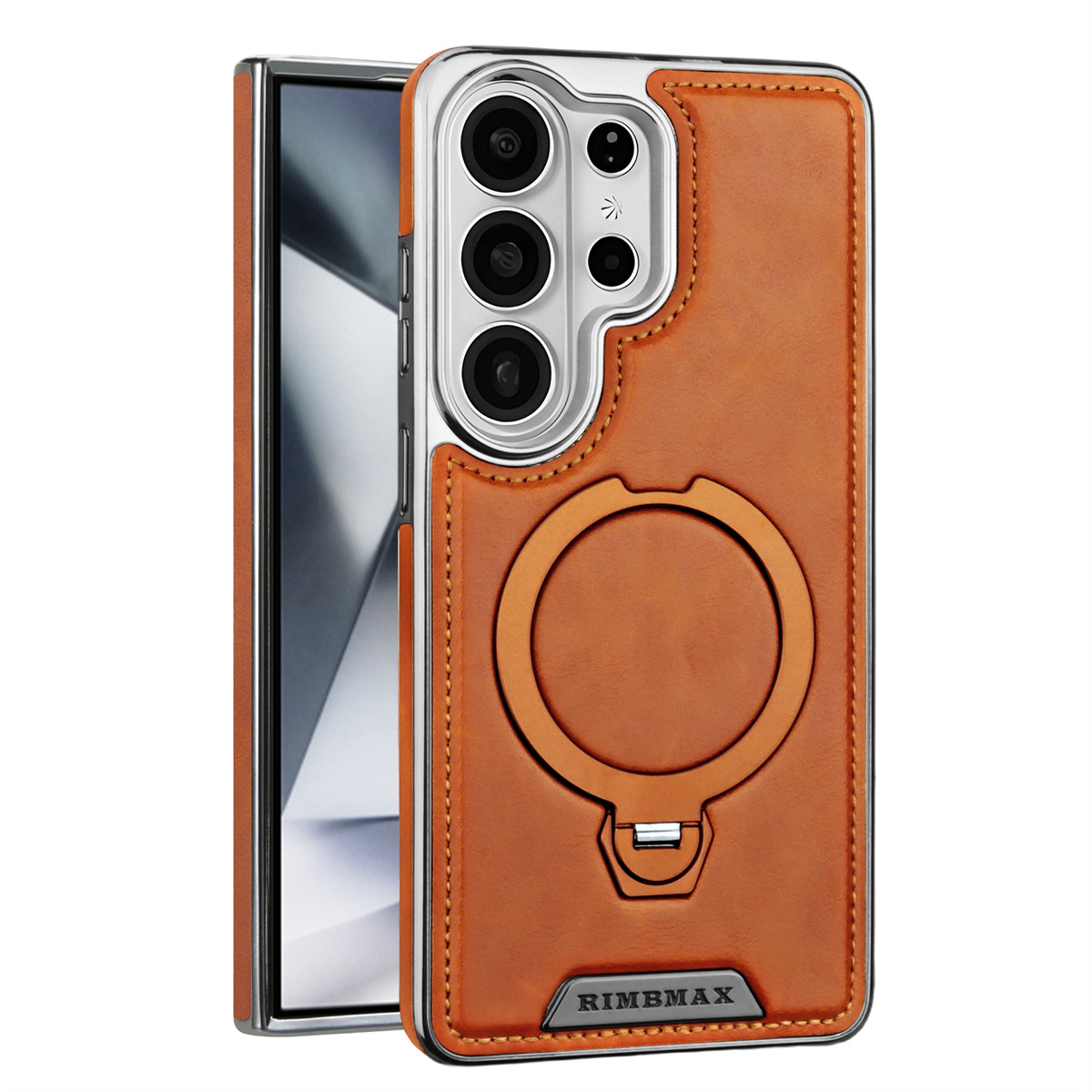 Phone Accessories Ring - Custodia per telefono in pelle PU