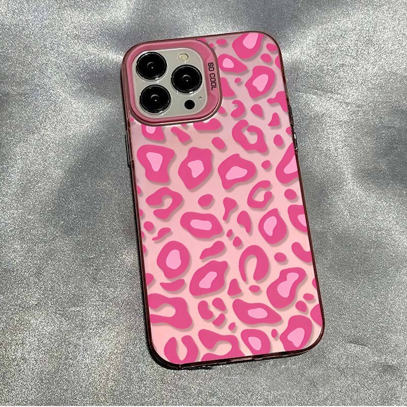Phone Accessories Samsung - Custodia per telefono con stampa leopardata