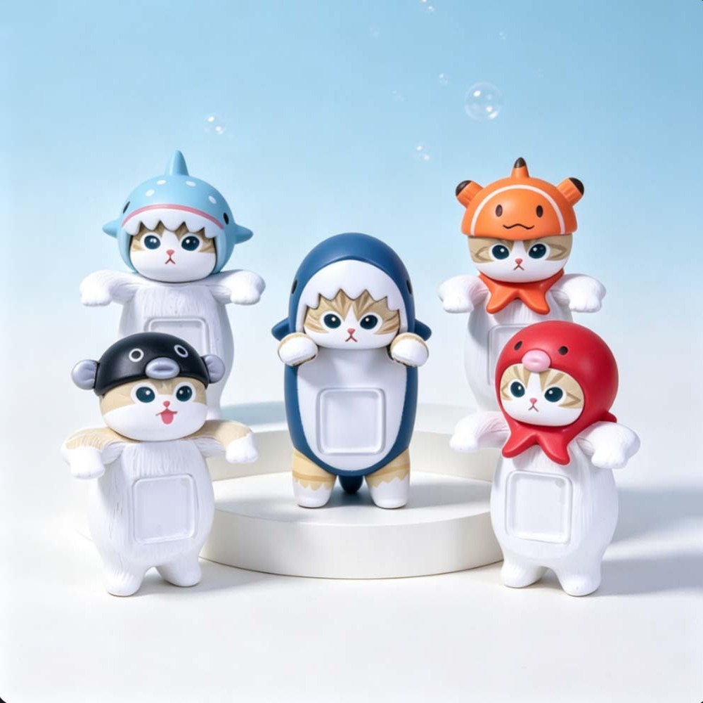 Phone Accessories Blind Box - Mofusand Blind Box Serie Hippers Marine