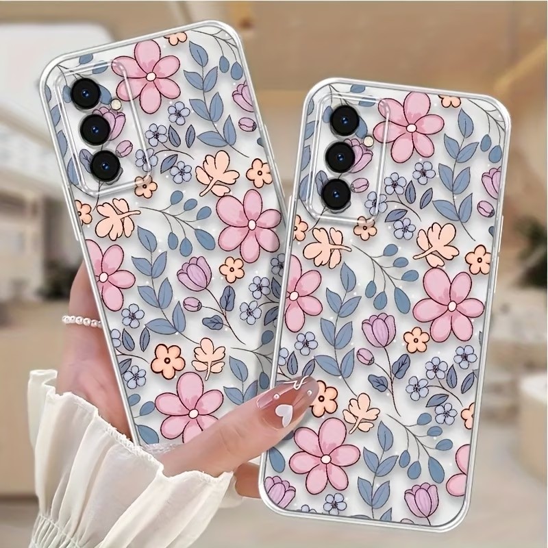 Phone Accessories Samsung - Cover Antiscivolo Trasparente per Samsung Galaxy