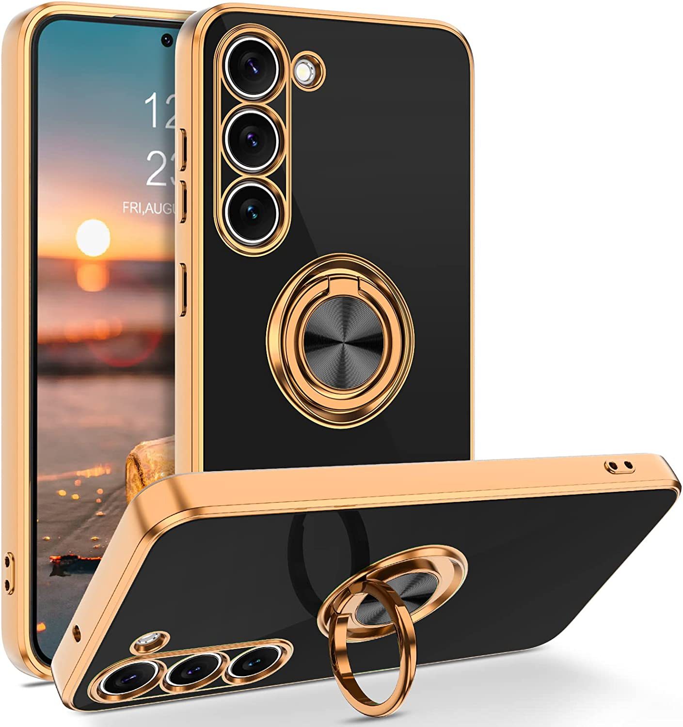 Phone Accessories Ring - Placcatura di lusso magnetica 360 °